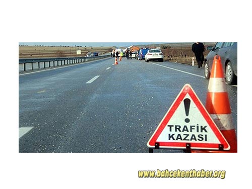Bahçekentte Trafik Kazası